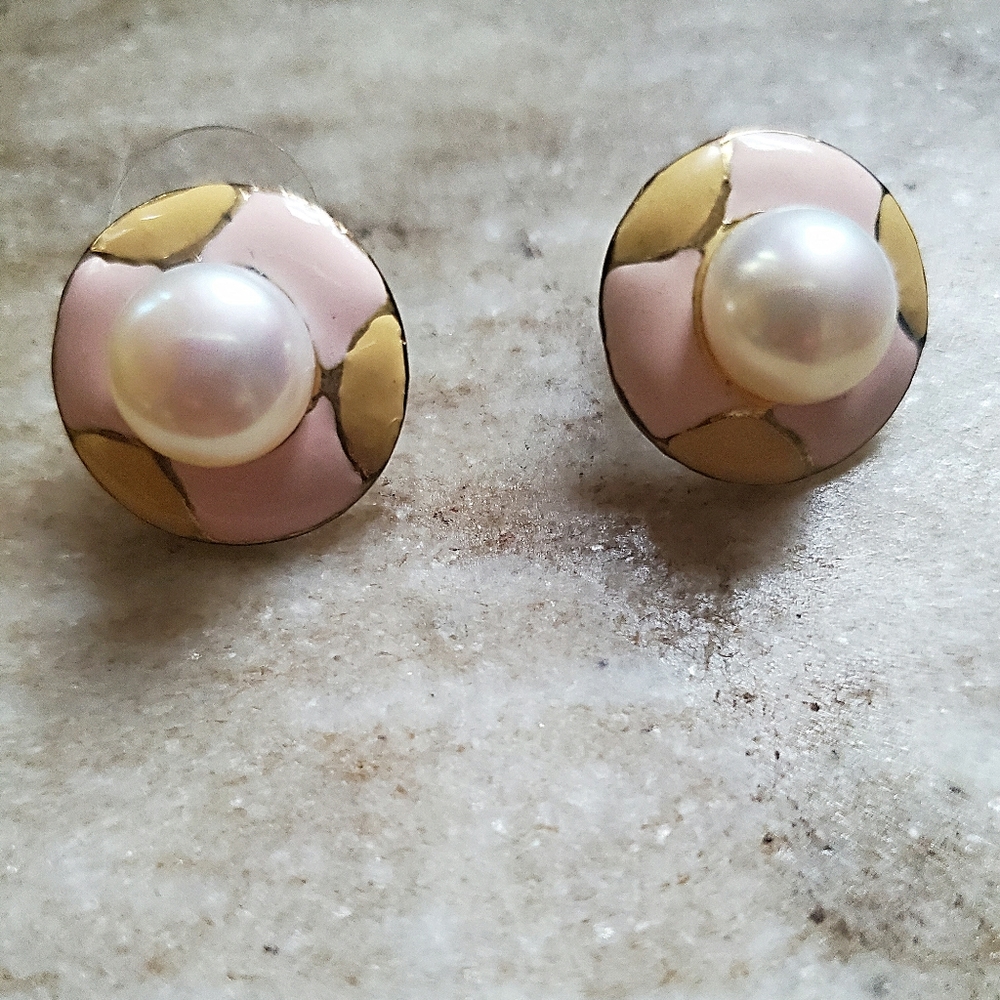 Brand New Pearl Earrings